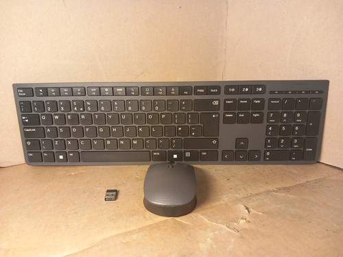 Lenovo Professional Wireless Keyboard and Mouse Combo UK QWERTY - Picture 4 of 15