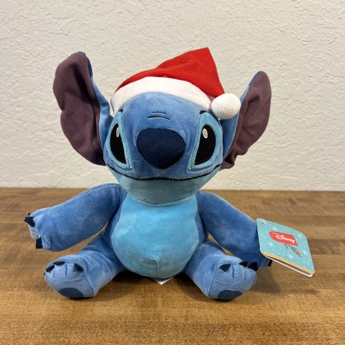 Kohls Cares Plush Stitch In Christmas Santa Hat Lilo & Stitch Stuffed Animal - Picture 1 of 11