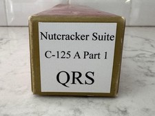 Vintage Player Piano Roll QRS Christmas  Nutcracker Suite  C-126A Part 1