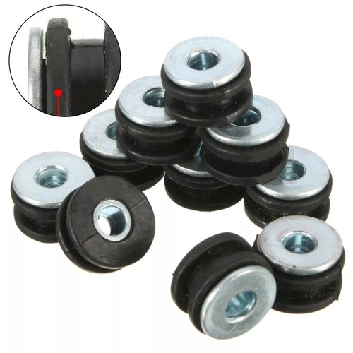 Rubber Fairing Bolts Grommet Kit 10Pcs for Honda and For Suzuki Motorcycles - Picture 5 of 9