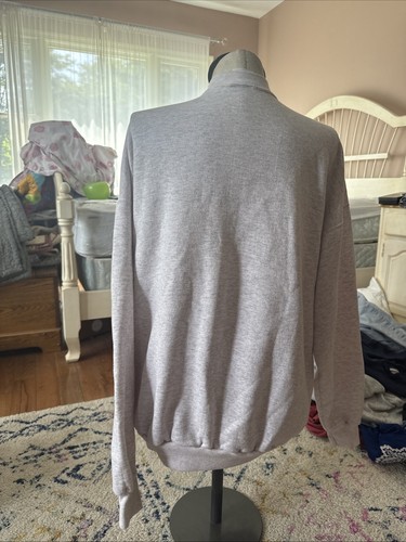 Vintage Super Bowl 35 Baltimore Ravens Sweatshirt Champions XXL Hanes Gray - Picture 4 of 5