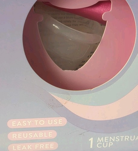 Coppetta mestruale Walgreens riutilizzabile modello 1 taglia small nuova con scatola - Foto 3 di 9