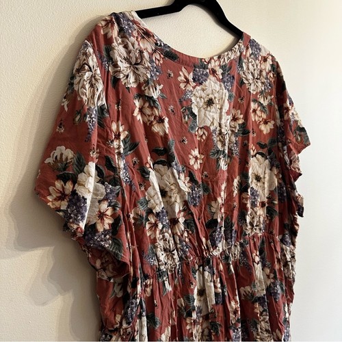Torrid Babydoll Challis Button Front Floral Blouse, Womens size 3 (3X, 22-24) - Picture 9 of 9
