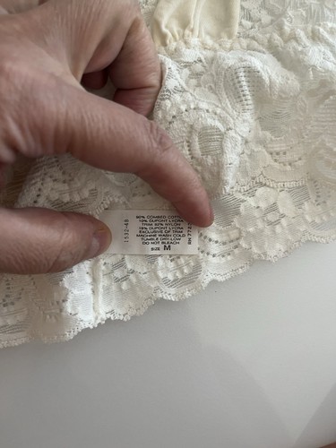 Gaviota Spitzen Bralette Cami Vintage Y2K RETRO NORDSTROM MEDIUM - Bild 4 von 5