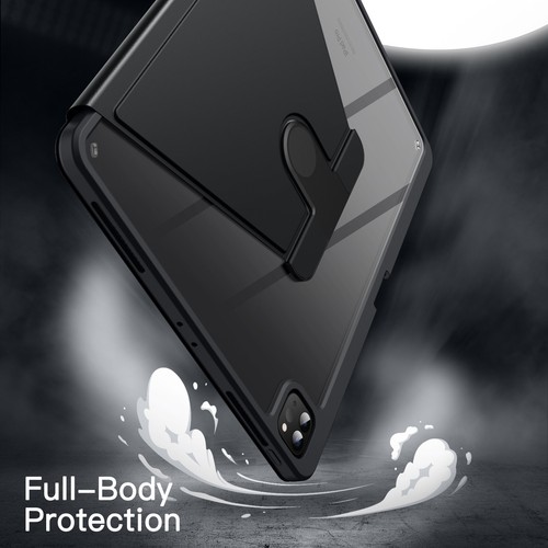 JETech Rotating Case for iPad Pro 12.9-Inch 2022/2021/2020/2018, Auto Wake/Sleep - Picture 5 of 50