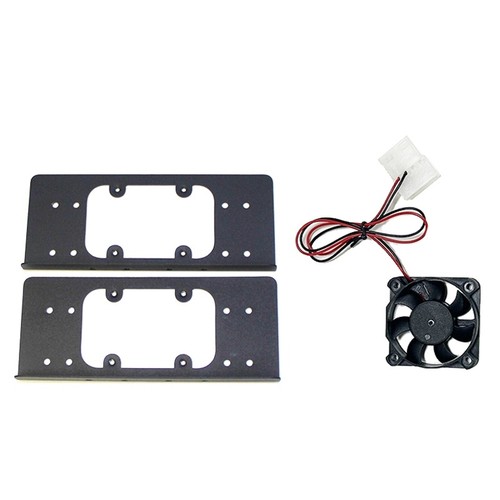 2/3/4/6 Bay Hard Disk Rack Bracket Holder Cage W/ Cooling Fan For 3.5 Inch HDD - Picture 15 of 22