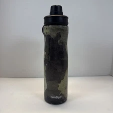 Contigo Autoseal Ashland FIT Chill Teal 24 oz Green Camo Stainless Steel Bottle