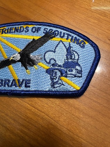 Boy Scouts BAC-BSA Friends of Scouting Shoulder Patch - Brave (new patch) - Picture 3 of 6