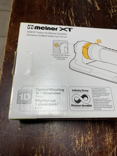 Irrigatore turbo oscillante Melnor XT4000 nuovo CIB - Foto 14 di 24