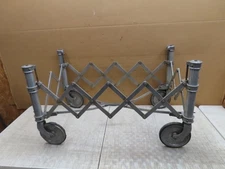 VTG 1890-1900 FUNERAL CHURCH TRUCK CASKET COFFIN CART STAND UNIVERSAL EMBALMING