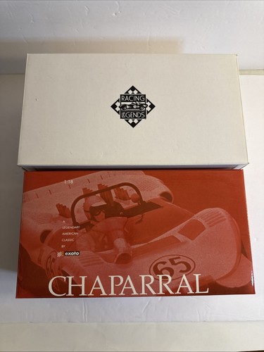 Exoto 1966 Racing Legends Chaparral 1:18 Diecast ! New! Never Displayed - Picture 13 of 18