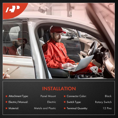 Interruptor de luz de cabeza A-Premium para Chevy Silverado 1500 14-18 Tahoe GMC Sierra 1500 - Imagen 3 de 10