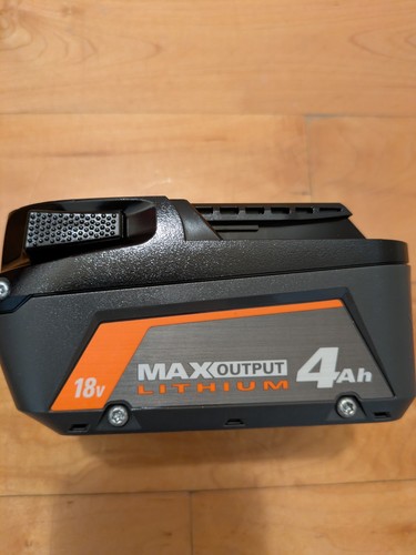 Ridgid R840040 18 V 4,0 Ah Max Output Lithium-Ionen Akku - NEU