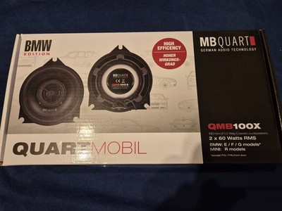 MB Quart QMB100C 2-Wege Komponenten Lautsprecher System kompatibel mit BMW E,F,G