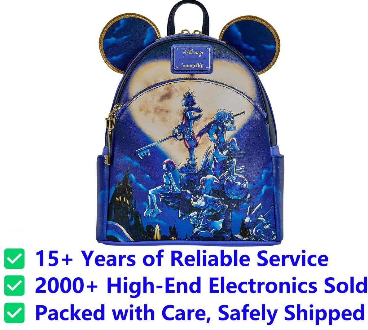 LOUNGEFLY×DISNEY　キングダムハーツ　リュック Loungefly Kingdom Hearts Mini Backpack | Disney Store