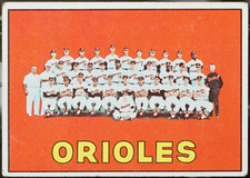 1967 Topps Baseball Baltimore Orioles TC #302 PR