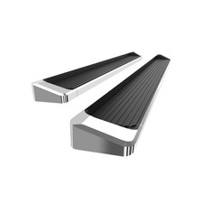 Running Boards, Fit For Toyota Tundra 2022-2025 CrewMax, 6" Silver