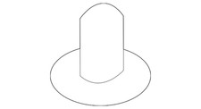 Genuine Mazda Insulator Fastener TD11-56-694