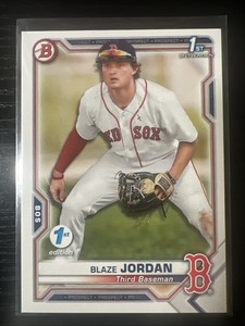 2021 Bowman Prospects Blaze Jordan 1st Bowman 1st Edition RC Rookie