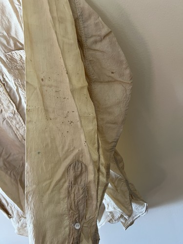 1910s/1920s Silk Chinstrap Work Shirt - Picture 7 of 9