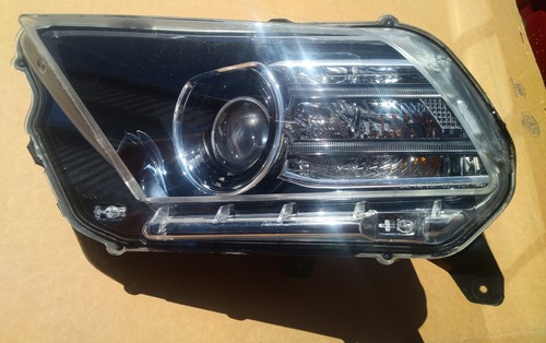 2013 2014 FORD MUSTANG GT DRIVER'S SIDE HID XENON HEADLIGHT OEM (COMPLETE) LEFT - Picture 4 of 11