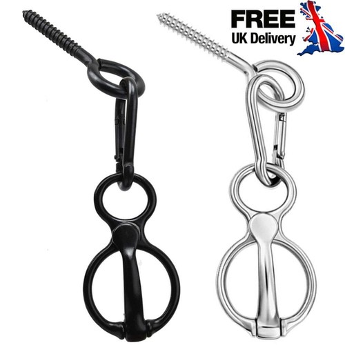 Horse Tie Ring Stainless Steel Horse Training Equipment for Horses Pulling