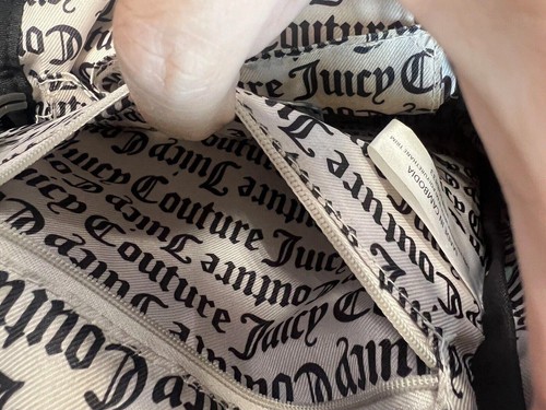 Juicy Couture Mini Floral Roses Backpack Purse Hard To Find - Picture 7 of 9