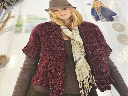 Sirdar Knitting Pattern Ref 9323. Jacket/cardigan. - Picture 3 of 4