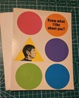 1x Star Trek I Like You Greeting Card 1976 Random House Mr. Spock