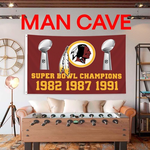 Redskins FLAGGE 3X5 Washington Banner American Football Neu Kostenloser USA Versand - Bild 8 von 12