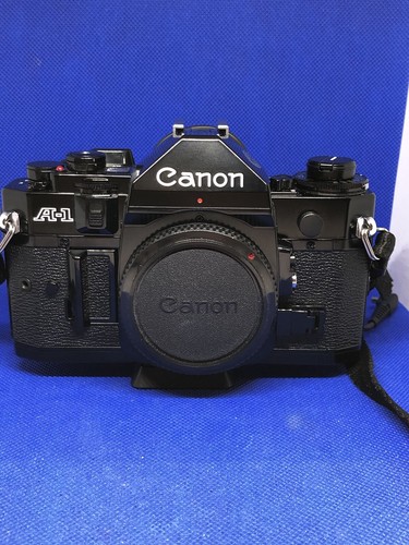 Canon A-1 Body Spiegelreflexkamera Funktioniert! SLR Mit Canon Data back A