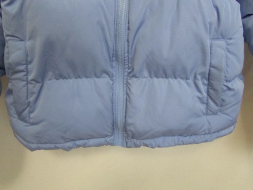 Forever 21 Womens Light Blue Puffer Jacket sz M - Picture 5 of 9