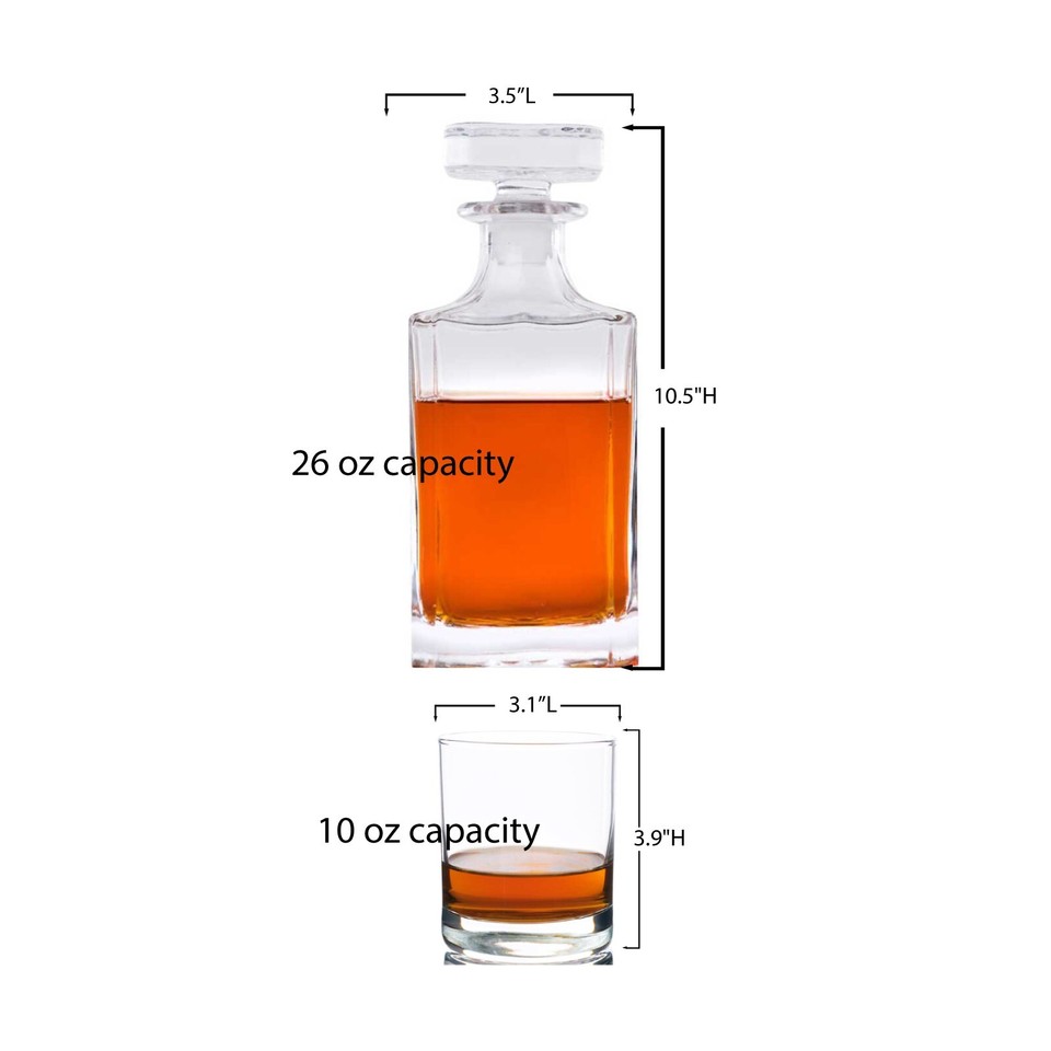 Trump Eagle MAGA Engraved Whiskey Decanter Rocks Glasses 3 Piece Set | eBay