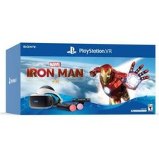 New Sony PlayStation VR Marvel Iron Man Virtual Reality Headset Bundle PSVR