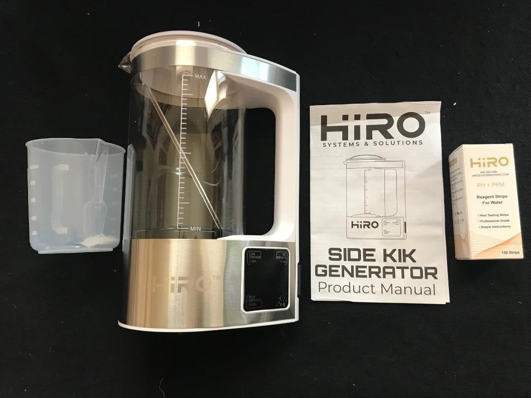 HOCL Disinfectant Solution Bleach Chloride Generator by HIRO New in Original Box