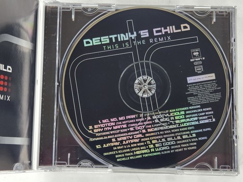 DESTINY'S CHILD THIS IS THE REMIX CD 2002 Disc VGC - Picture 2 of 3