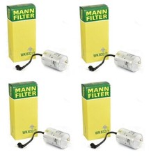 Mann Set of 4 Fuel Filters For Porsche 911 Carrera Targa Boxster Cayman