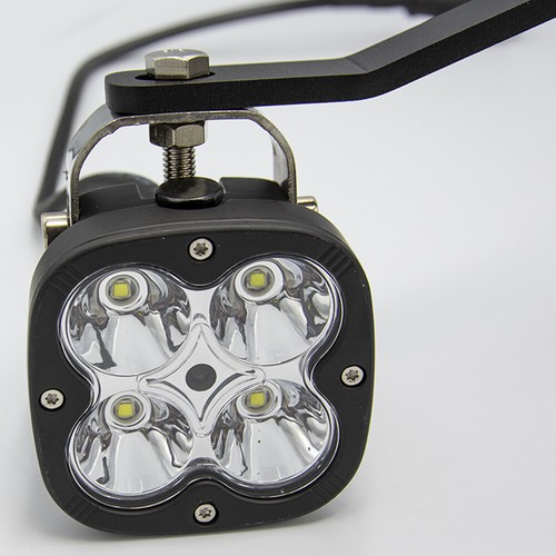 Soporte adicional focos BMW R1200GS 04-13 + FOCOS LED 60W 7200LM + CABLE SB72 - Picture 4 of 12