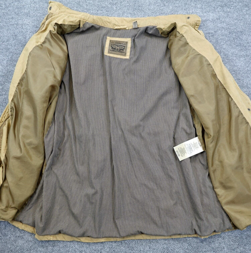 Levis Jacket 2XL Womens Brown Khaki Utility Cargo Military Hiking Gorpcore 2X - Picture 6 of 15