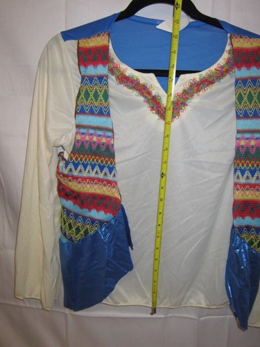 NWT Totally Ghoul Brand Adult Hippie Man/Hippie Woman Halloween Costume - Picture 4 of 10