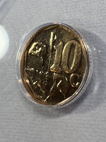 2010 South Africa 10 Cents Graded MS 65 by ANACS - Picture 7 of 8