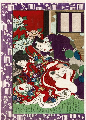 Shunga – Utagawa-Schule – Schmuckausgabe - um 1860/1870
