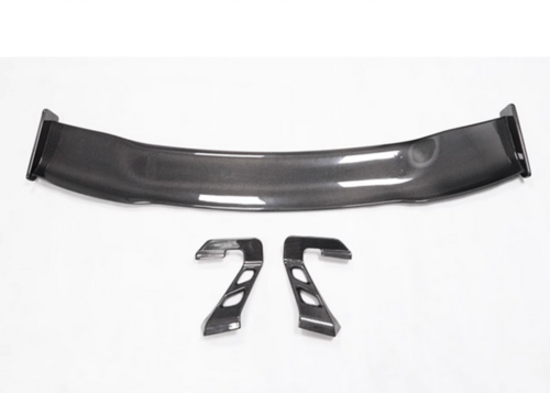 Real Carbon Fiber GT Style Rear Trunk Lip Spoiler Wing For Audi R8 V10 16-2018 - Picture 4 of 9