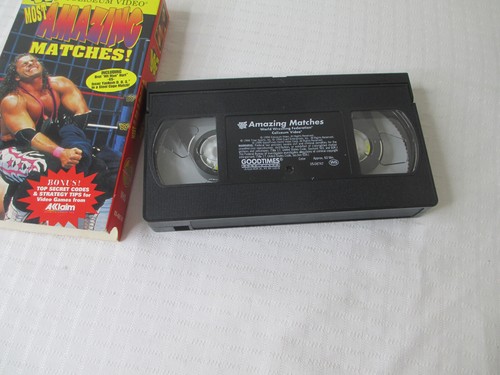 WWF MOST AMAZING MATCHES (VHS, 1996) WWE WCW COLISEUM HOME VIDEO - Picture 2 of 5