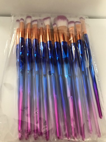 Tenmon  20 Pcs  Mermaid Eye Makeup Brushes Set - Picture 10 of 12