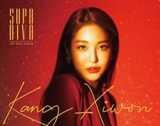 KANG XIWON [SUPA DIVA] 1st Mini Album CD+Foto Buch K-POP SEALED