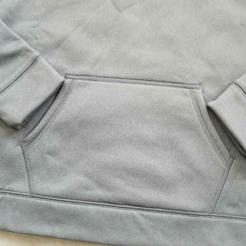 UNDER ARMOUR Storm Girls UA Fleece Big Logo Hoodie in Gray Size S (7-8) NEW - Picture 5 of 12