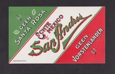  Ancienne étiquette Lytho   Cigare BN100458 Santa Rosa 