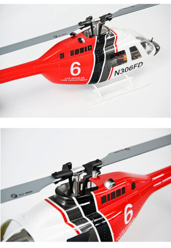 FLY Wing Bell 206 V3 3D Aircraft GPS 6CH Auto Return Hovering RC Hubschrauber - Bild 24 von 33