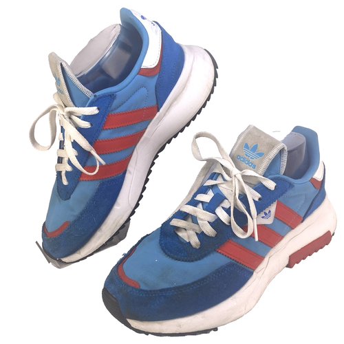 Adidas Retropy F2 Shoes Men's 7 Blue App Sky Rush Vivid Sneakers GZ0859